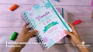 AGENDAS PERSONALIZADAS 2019 [upl. by Fayth]