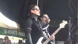 Motionless In White  Immaculate Misconception Live  Warped Tour Tampa [upl. by Yoc]