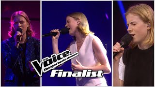 FINALIST on The Voice Norway 2024 Nola Kvarme  Compilation [upl. by Ruenhs]