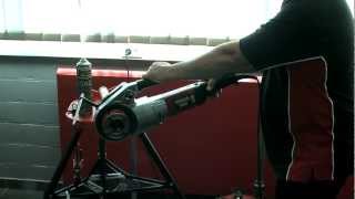 Ridgid 690C Power Pipe Theader Machine [upl. by Yattirb]