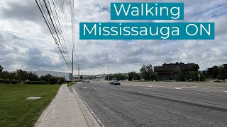 Walking Erin Mills Parkway in Mississaugas Meadowvale Neighbourhood 8282024 [upl. by Naitsirhc]