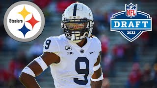 Film Room Steelers CB Joey Porter Jr has LOCKDOWN potential  NFL Draft 2023 [upl. by Heymann]