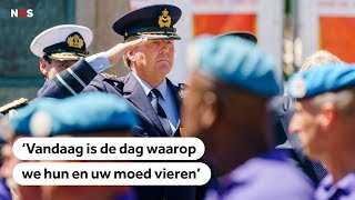 VETERANENDAG Een ceremonie F16s en het defilé dit was de Veteranendag 2019 [upl. by Otsedom]