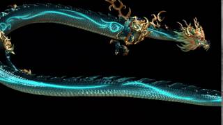 Chinese Dragon rigging and animation in MAYA [upl. by Ruenhcs]