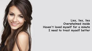 Treat Myself by Victoria Justice Lyrics [upl. by Garnett987]