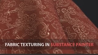 Fabric Texturing in Substance Painter 2 4K Ultra HD Available [upl. by Nylia978]