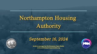 Northampton Housing Authority 91624 [upl. by Nekial]