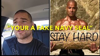 SEAN STRICKLAND ACCUSES DAVID GOGGINS OF BEING A FRAUD 😱 [upl. by Euqinmod650]