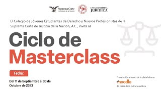 Ciclo de Masterclass Martes 17 de octubre de 2023 [upl. by Sane]