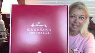 Hallmark Keepsake Ornament Club Box 2021 [upl. by Eveleen]