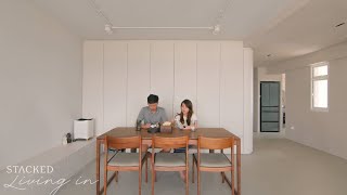 Inside A Modern Minimalist Home With Zero Visual Clutter [upl. by Sollows]