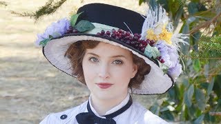 Edwardian Hat Tutorial [upl. by Edlitam]