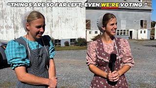 Its Crazy In Pennsylvania Even The Amish Are Voting For Trump [upl. by Kimball]