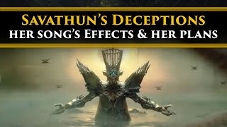 Destiny 2 Lore  We just learned more about Savathuns Song plans amp many deceptions [upl. by Soinski]