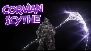 Dark Souls 3 Great Corvian Scythe Weapon Showcase Ep17 [upl. by Annirtak]