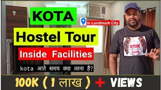 🔴My KOTA Hostel Tour 🏬 inside Facilities your packing items list 😍 [upl. by Hudson133]