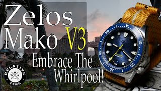 Embrace The Whirlpool Zelos Mako V3 Review  Midnight Blue [upl. by Imef]