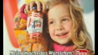 Mini Wini Würstchenkette Meica  Werbung 90er Jahre [upl. by Voccola]