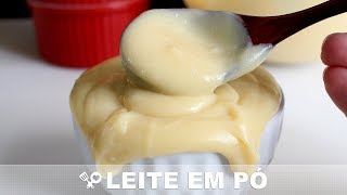 BRIGADEIRO branco de LEITE EM PÓ  RECEITAS QUE AMO [upl. by Annahpos]