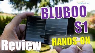 Bluboo S1  Review  Tri Bezel Less Smartphone 📱 Xiaomi Mix Clone  Handson Deutsch engl Hints [upl. by Acirem515]