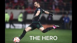 Alberto Brignoli The hero of Panathinaikos [upl. by Drugge]