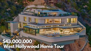 Why this 43 Million Hollywood Hills HOME Redefines “The CALIFORNIA DREAM” [upl. by Edmund73]