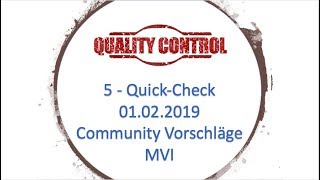 QuickCheck  5  Community Vorschläge  Modern Value Investing [upl. by Seema]