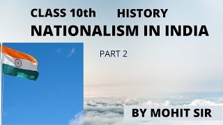 Class 10th CBSE Nationalism in India Part 2  NCM  Non Cooperation Movement [upl. by Eugeniusz]