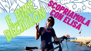 Decathlon Riverside 500E e bike Quanto dura la batteria con Elisa in panoramica San Bartolo [upl. by Ernestine]