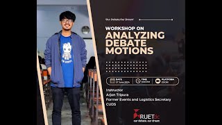 Workshop on quotAnalyzing Debate Motionsquot [upl. by Ocnarf]