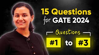 Expected Questions of Numerical Aptitude  GATE 2024 [upl. by Doi]