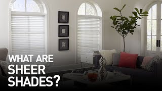 Custom Sheer Shades  Window Treatment Ideas [upl. by Kanter968]