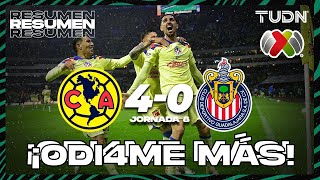 América 40 Chivas  HIGHLIGHTS  América 40 Chivas  AP2023J8  Liga Mx  TUDN [upl. by Disraeli297]