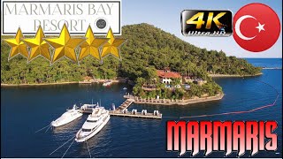 4K MARMARIS BAY RESORT 2024 ЛИЧНОЕ МНЕНИЕ GOOD BEACH HOTEL DALAMAN MUGLA TURKEY [upl. by Maitland466]