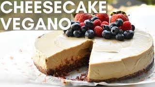 CHEESECAKE VEGANO SIN HORNO [upl. by Norrehc]