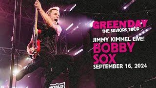 Green Day Bobby Sox Live at Jimmy Kimmel Los Angeles CA  September 16 2024 [upl. by Lian]