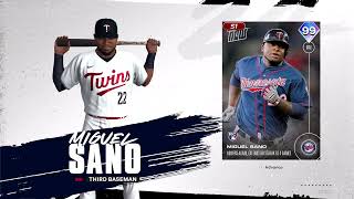 Pulled the brand new Miguel Sano mlbtheshow24 [upl. by Atekram211]