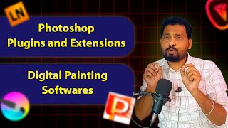 Digital Painting Softwares Photoshop Plugins and Extensions [upl. by Sihun]