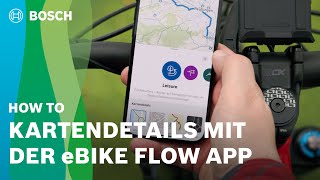 How To  So nutzt du die Kartendetails mit der eBike Flow App [upl. by Aciretnahs937]