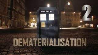 TARDIS DEMATERIALIZATION EFFECT V2 [upl. by Aramoj]