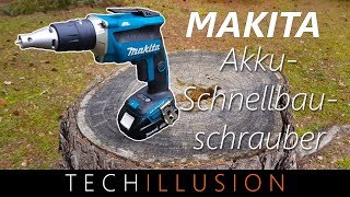 🛠MAKITA AKKUSCHNELLBAUSCHRAUBER DFS452 Test  18V Trockenbauschrauber Review amp Test [upl. by Ydneh700]