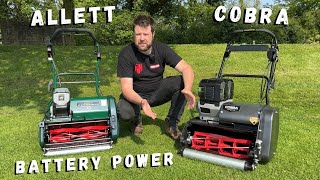 We Compare the COBRA Fortis 17E Cylinder Mower against the BEST [upl. by Ilrebmyk]