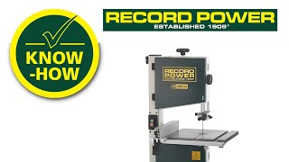 KnowHow Series SABRE250 10quot Bandsaw Overview and Introduction to Guides [upl. by Lapides]