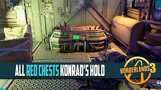 Borderlands 3 Konrads Hold Red Chest Location [upl. by Hedaza]