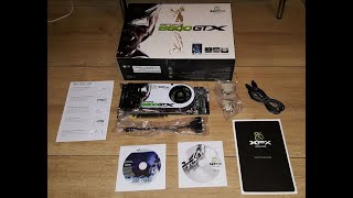 Retro Unboxing  New Old Stock XFX GeForce 8800 GTX [upl. by Jacobo]