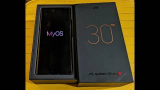 Unbox ZTE Axon 30 Ultra Smartphone Android Cell Phone Snapdragon 888 12GB 256GB [upl. by Aronoel371]