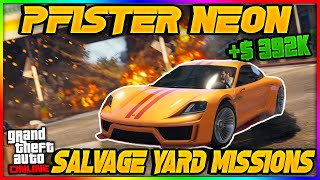 SALVAGE YARD PFISTER NEON GUIDE EASY MONEY 392k [upl. by Onoitna]