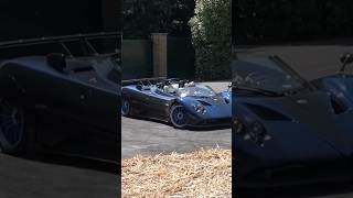 Horacio Pagani Driving His 13 15M Pagani Zonda HP Barchetta  Goodwood Festival of Speed car [upl. by Grosvenor153]