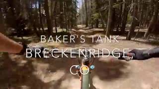 Mountain Biking Bakers Tank  Breckenridge CO [upl. by Enilecram]