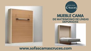 Mueble con Cama Abatible Moderno  Se Adapta a cualquier Espacio [upl. by Ailsun101]